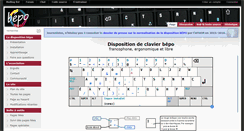 Desktop Screenshot of bepo.fr